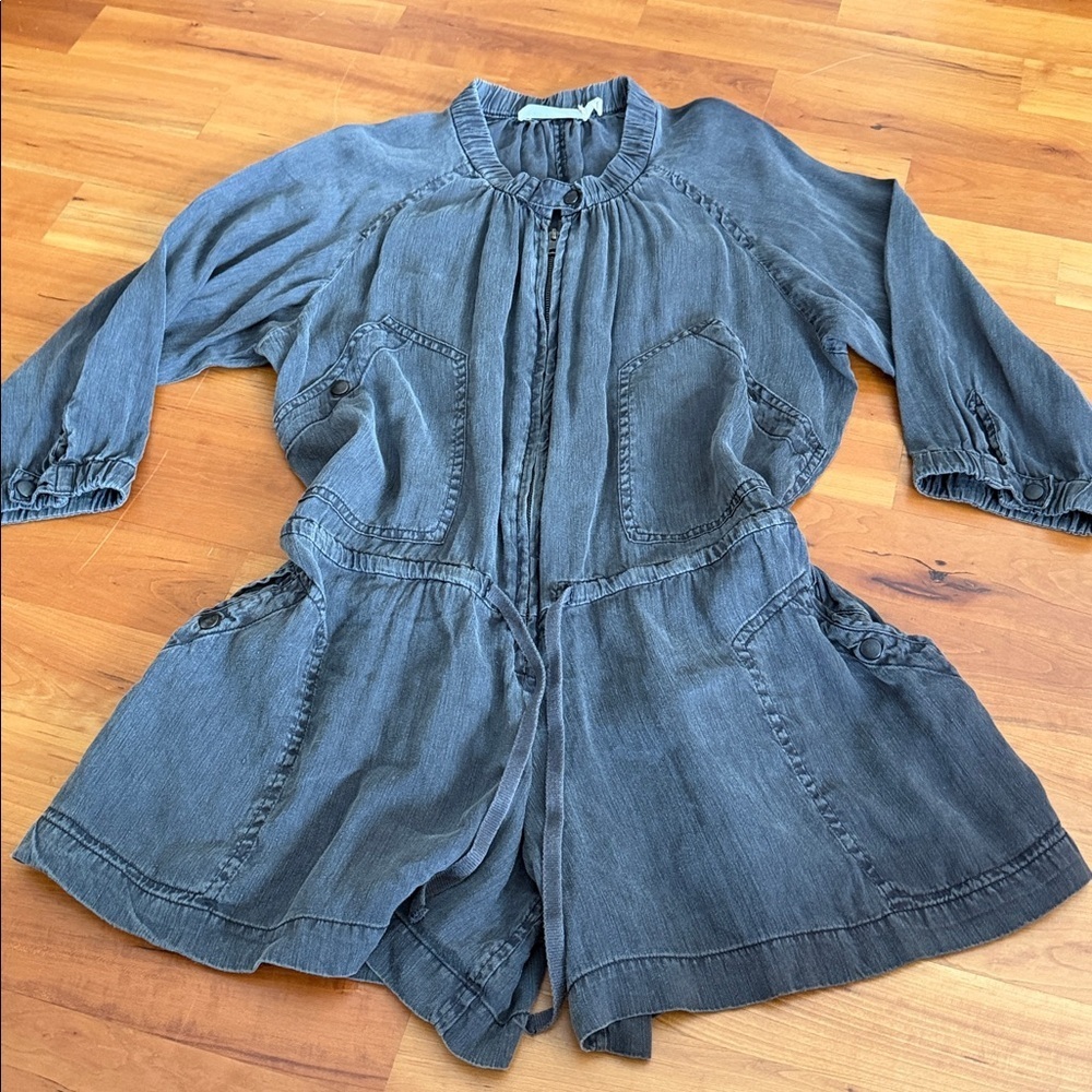 ISABEL MARANT ETOILE | Japanese Style Romper utility cargo long-sleeve like new